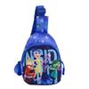 Inside Out Print Childrens Cartoon Small Chest Bag With Polyester Material For Kindergarten Kids