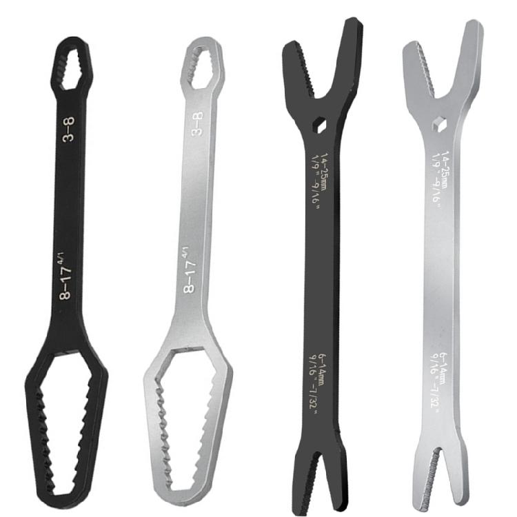 Torx Wrench Double Ended Multifunctional Wrench 6-25mm/3-17mm Self-Tightening