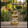 Hanging Ship Oil Lantern Anchor 35.56 Cm Brass Nautical Maritime Light Oil Lamp