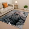 HD Classic L-Lord of The Rings H-Hobbit Gandalf Legolas Living Room Non-Slip Area Rug Soft Carpet for Bedroom Sofa,Home Doormat