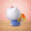 Rowtashii Noise mofamofy Sanrio Hello Kitty 90mm PVC ABS Nylon Painted Complete Figure (Routashi Noise) Approx. & &