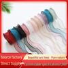 Fishtail Yarn Ribbon for Wedding Decorations, Candy Box Embellishments, Cake Bows, and Gift Packaging.