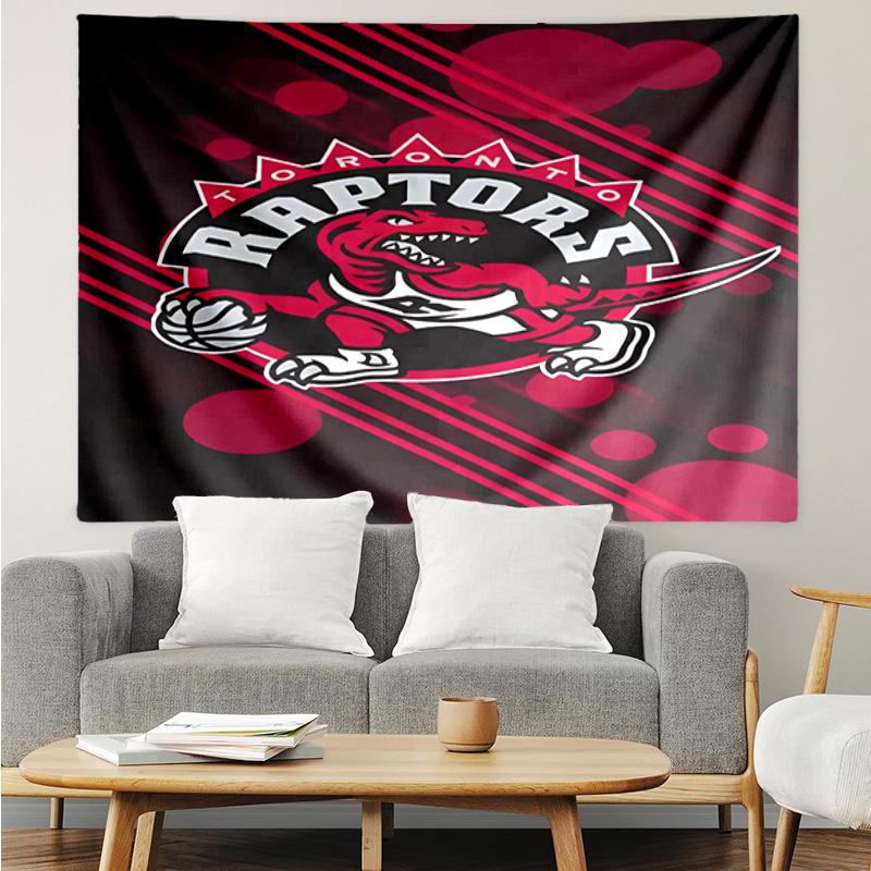 1PC Raptors Basketball Logo Quick-Dry Tapestry, Unique Design Tapestry, Suitable for Bedroom,Livingroom, Playroom,Heartwarming Holiday Gifts
