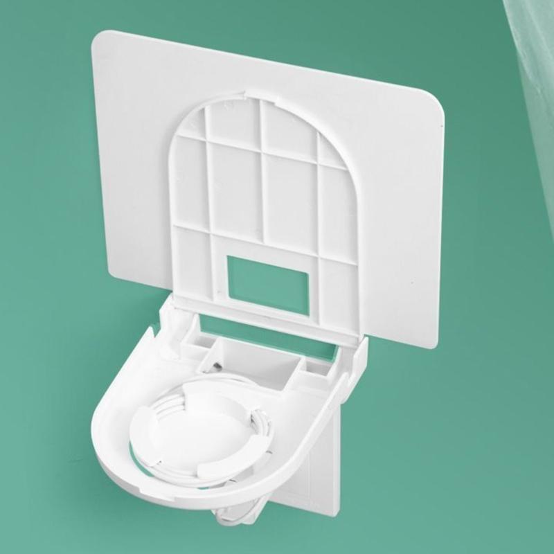 Wall Router Shelf Outlet Placement Holder For Routers And Media Boxes Strong Adhesive Bracket For Desktop Management