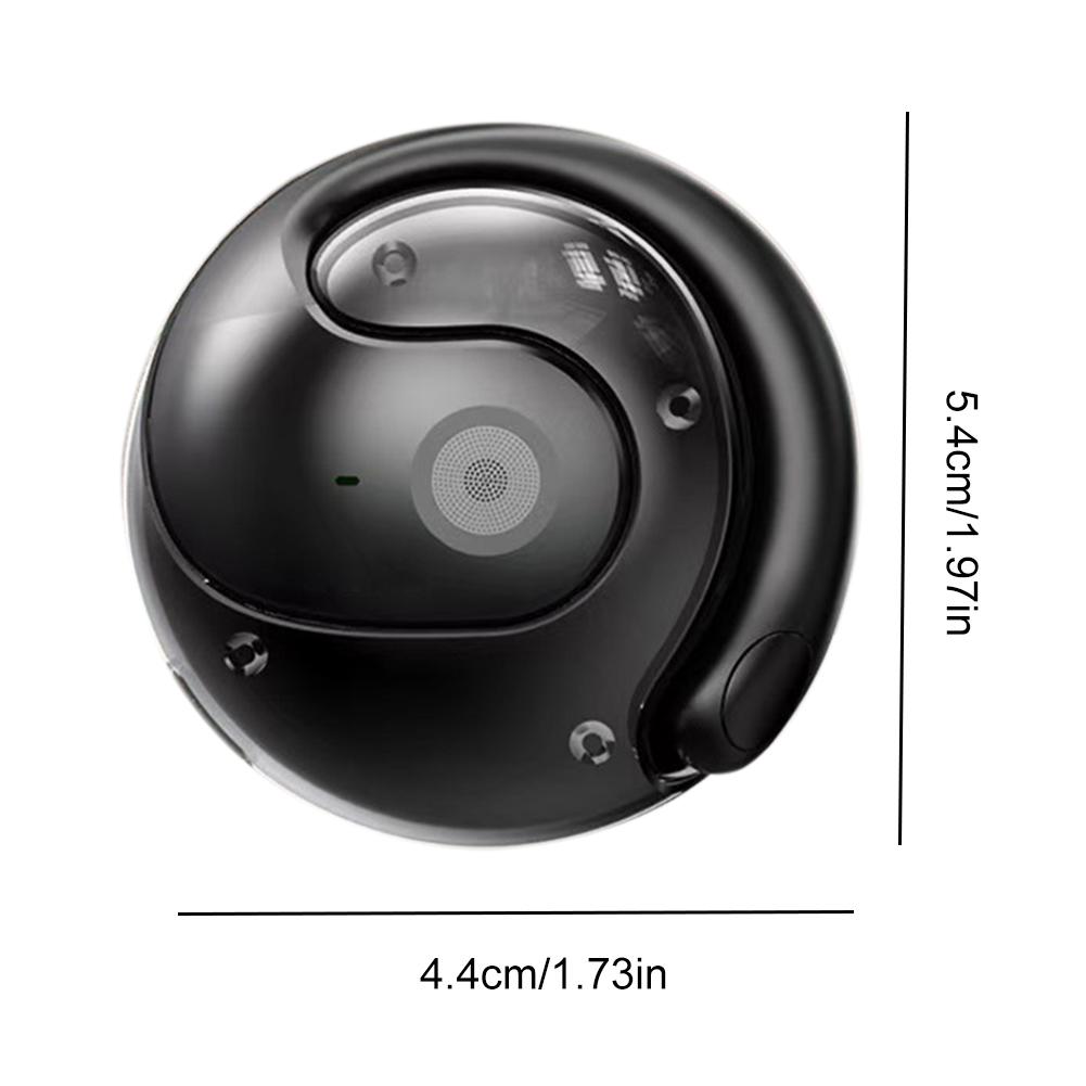 Wireless BT AI Real-time Language Translation Earphones Hanging Headphone Translator with 144 Languages and HD Sound for Travel