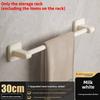 Rod Shower Towel Rack With Suction Cup Wall Mount For Bathroom Storage