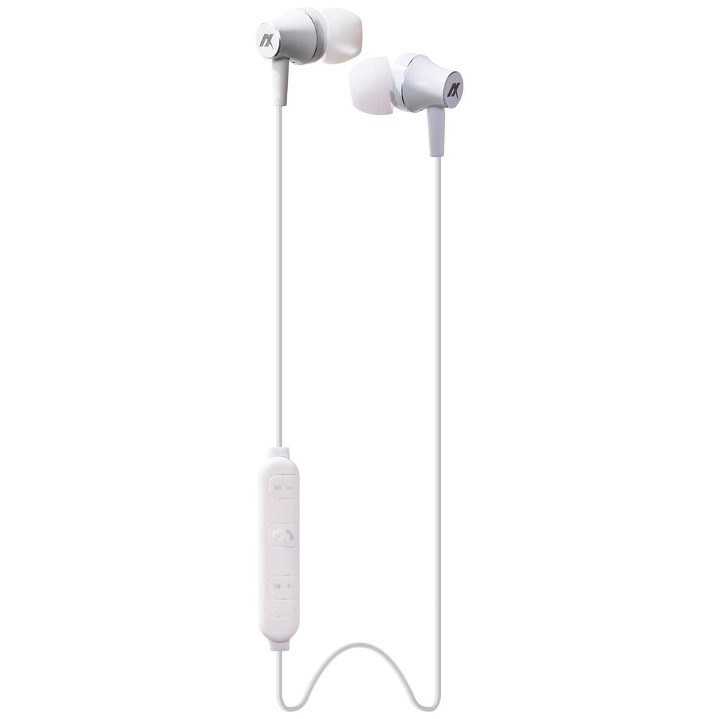 Access AXES B-REVOL Bluetooth Earphones White AH-BT29WH