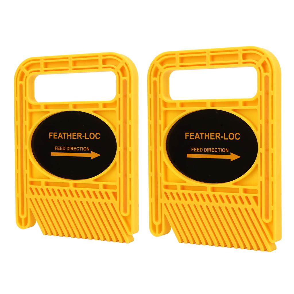2 Set Featherboard Adjustable Extended Woodworking Track Safety Device for Table Saw Router Tables
