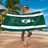 Pafc Ship Crest Emblem Beach Towel Microfiber Beach Towel, Lightweight and Quick-Dry, for Summer Travel, Swimming Pool Fan Birthday Gift
