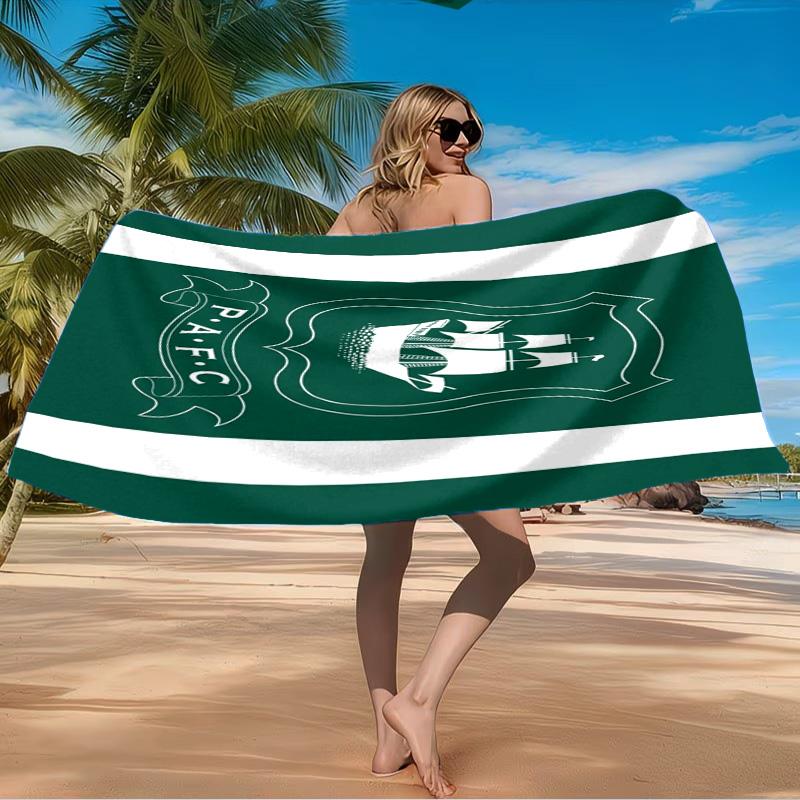 Pafc Ship Crest Emblem Beach Towel Microfiber Beach Towel, Lightweight and Quick-Dry, for Summer Travel, Swimming Pool Fan Birthday Gift