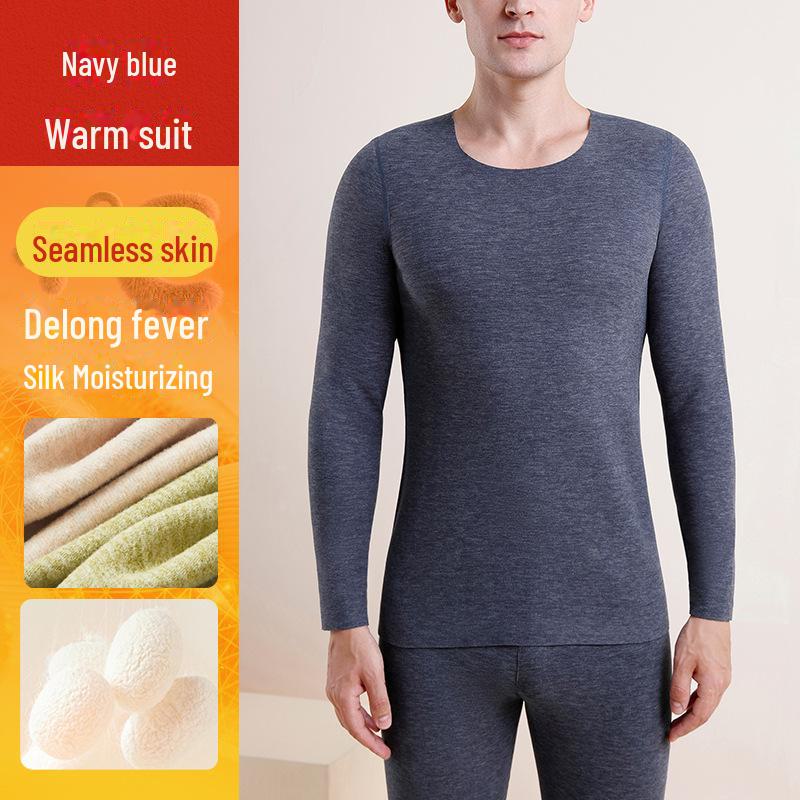 Dámská kašmírová hedvábná termoprádlová souprava: Německý samet, Silný, Útulný, Nezbytnosti pro podzim a zimu.