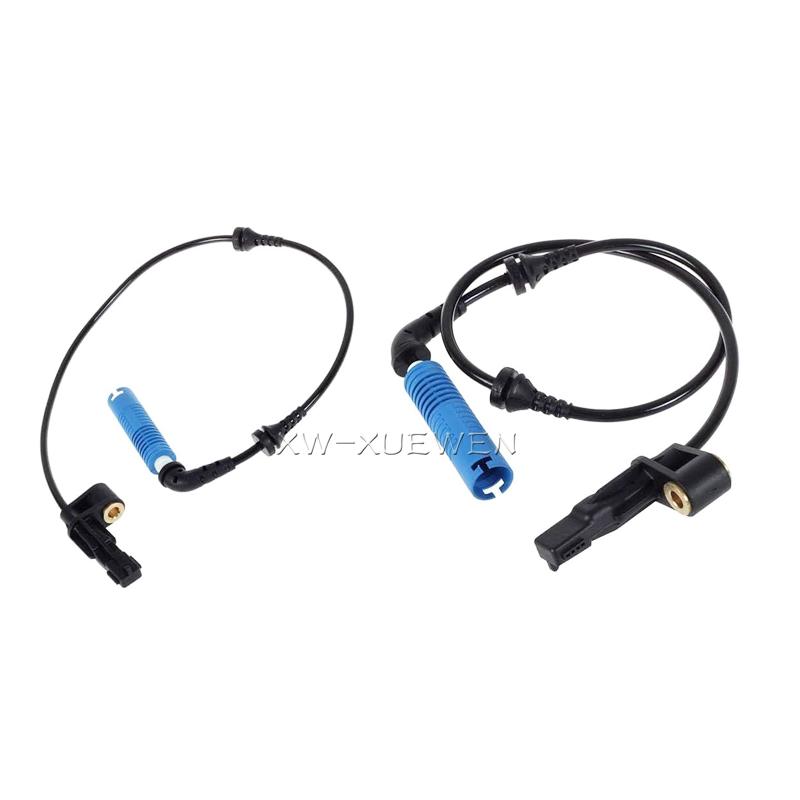 Front Left and Right ABS Wheel Speed Sensor 34526752681 34526752682 For BMW E46 330Ci 2.5si 3.0i 3.0si M54306S3 N52B25A N52B30A