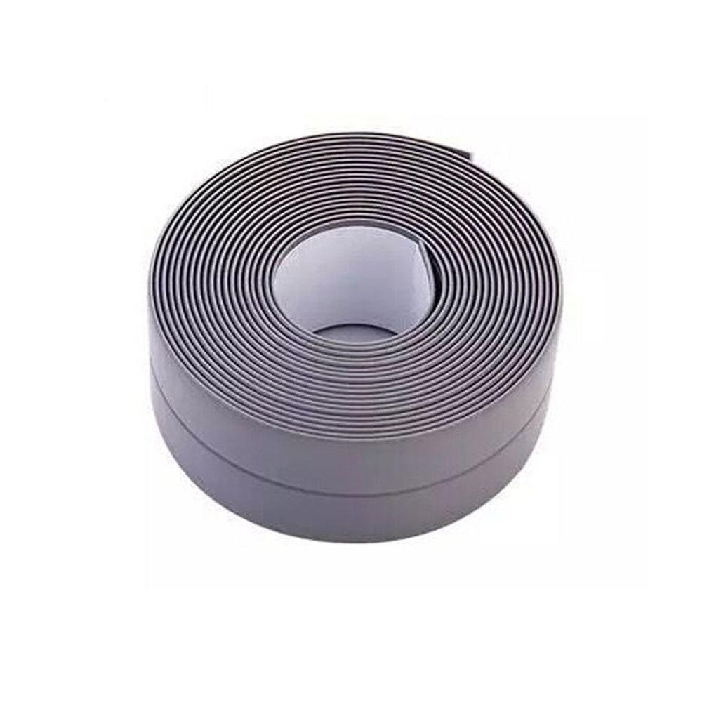 Bathroom Shower Sink Bath Sealing Strip Tape White PVC Self Adhesive Waterproof Wall Sticker for Bathroom Kitchen