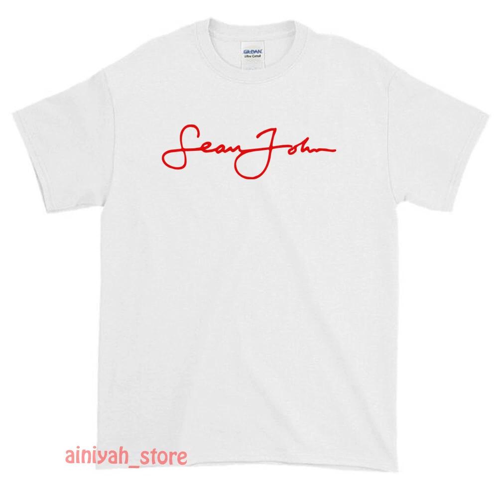 

New Sean John Logo Men s Funny T shirt USA Size S-XXL 3XL