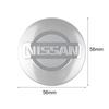 Für Nissan ArR44 Stück/Set 56mm Auto Radnabenkappen Aufkleber Für Nissan Tiida Nismo Teana GTR 350Z 240SX 370Z Versa Almera Auto Dekoration