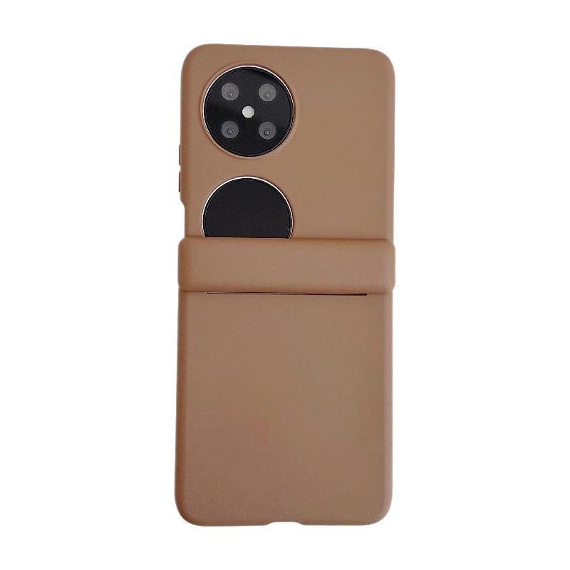 Magnetische effen kleur Huawei Pocket2 hoes - Valbestendig, Opvouwbaar, Scherm & PC Harde beschermhoes
