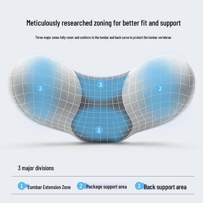 Memory Foam Lumbar Support Pillow