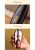 Luxury Handmade Red and Black Sandalwood Keychain: Safe, Auspicious, Unisex, Personalized