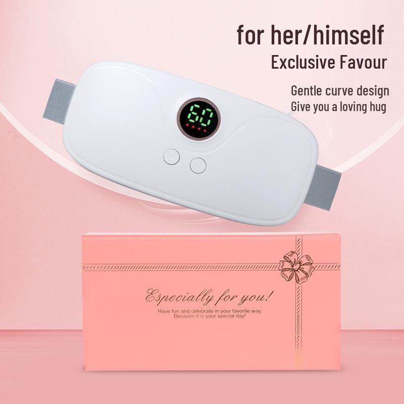 Infrared Heating Massage Belt: Electric Vibration & Physiotherapy for Warm Comfort