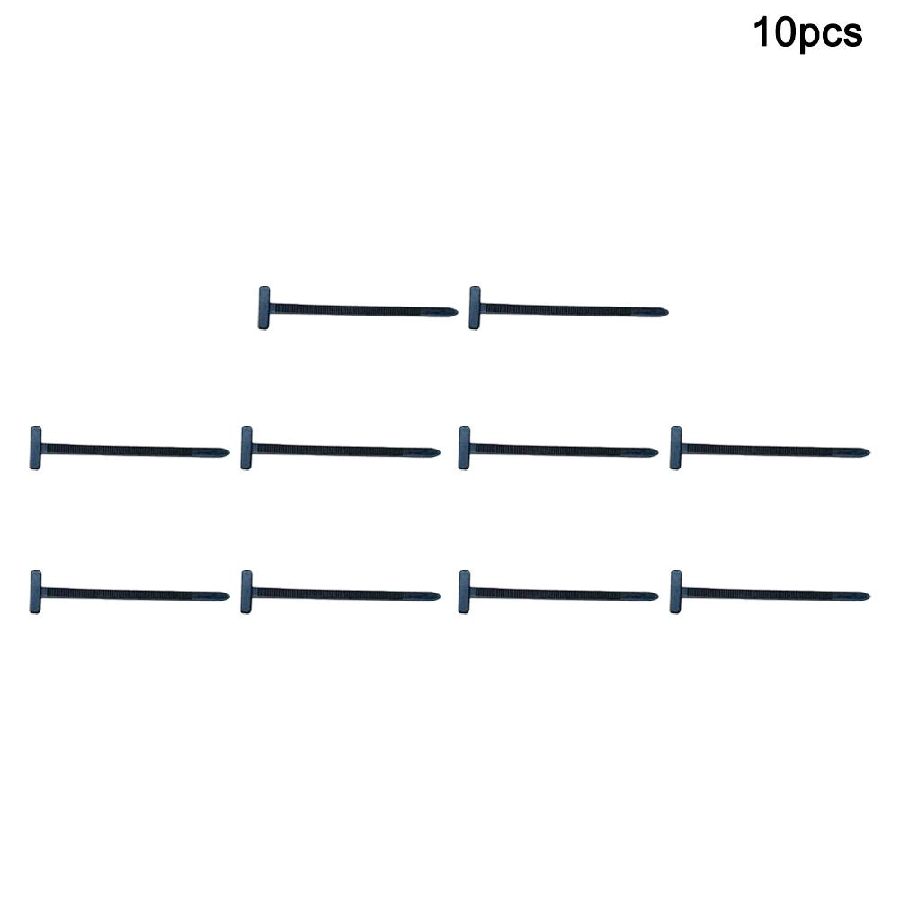 

Nylon Automotive Installation Black Push Mount Cable Zip Ties Assorted Sizes, Heavy Duty Self-Locking UV Resistant Wire Ties