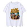Funny Kurwa Bober Mange T Shirt 90s Cartoon Bobr Kurwa Grunge Tshirt Harajuku Y2k Tees Tops Men Fashion EU Szie T-shirt Clothes