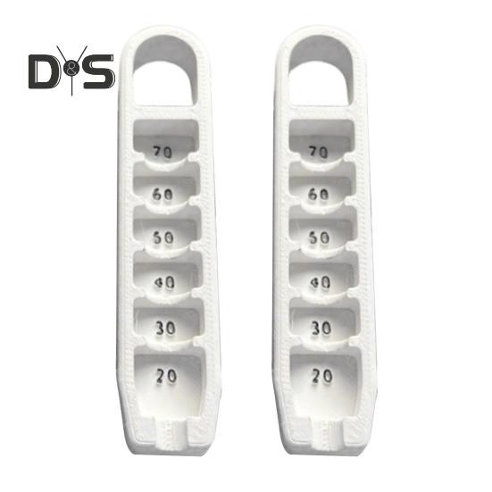 

2 шт. Инструмент для измерения высоты мишени для гольфа со шкалой Компактный дизайн Портативный точный инструмент для измерения высоты мишени для гольфа Простой в использовании аксессуар для тренировок по гольфу белый