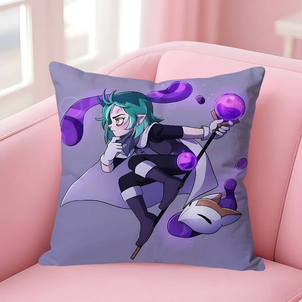 TThe OOwl HHouse Anime Celebrity Merchandise AllMatch Printed Pillow Case Sofa Car Office Room Decoration Protector