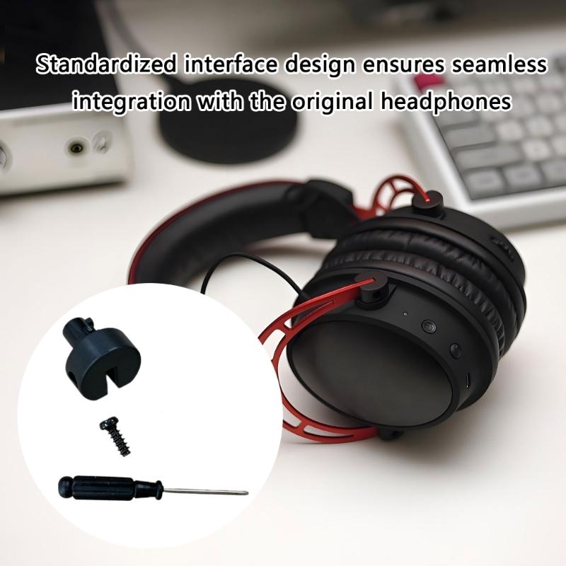 Kopfhörer Kopfbügel Drehwelle Verstärkung Haltbarkeit Kunststoffwelle mit Installationswerkzeug für Headsets