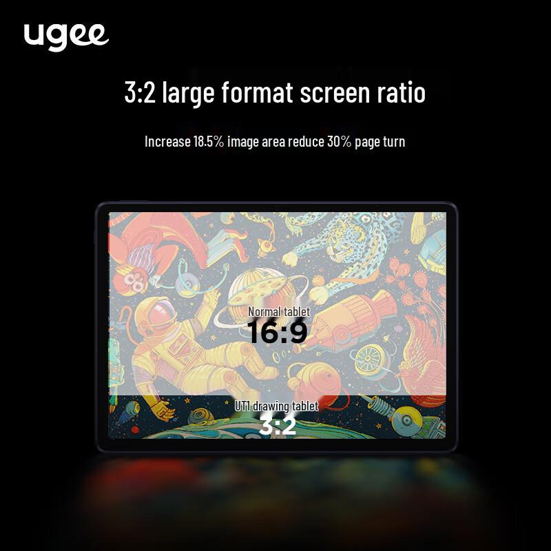 UGEE UT1 Portable Drawing Tablet