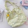 2 New Fresh Niche Design Bow Shoulder Bag Fashion Casual Underarm Bag Tote Bag
