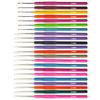 11/22Pcs Lace Crochet Needle Knitting Needles Soft Handle Crochet Hooks Fine Crochet Yarn Sweater Weave Sewing DIY Craft Tools