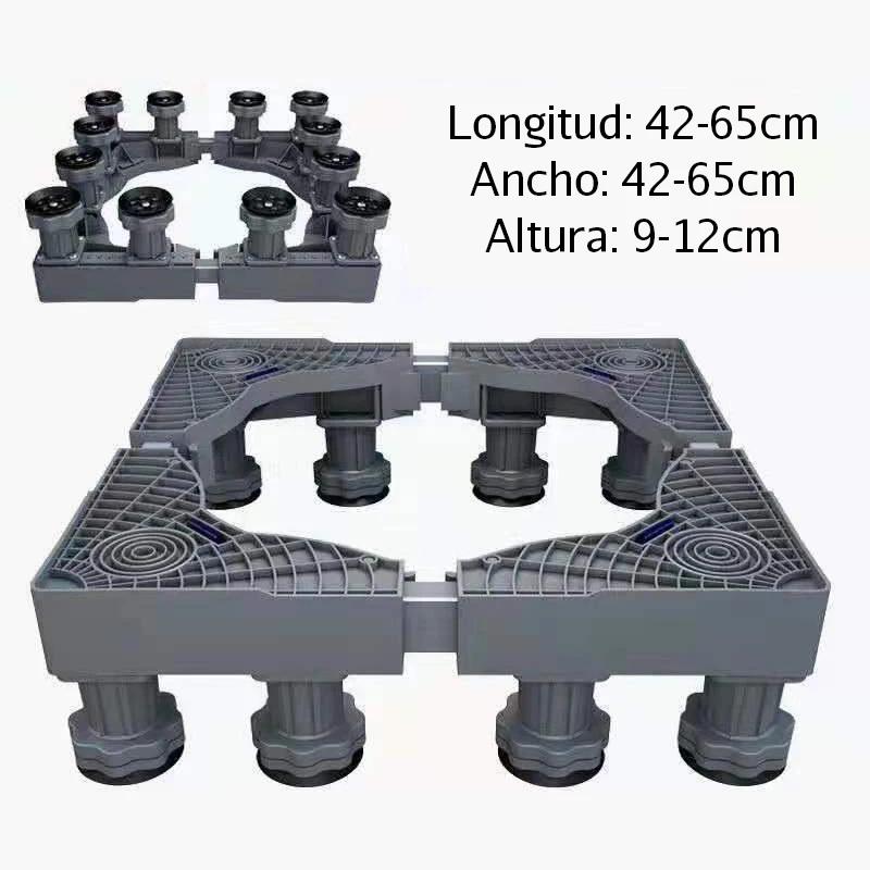 Universal Adjustable Base Washing Machine Stand Lifting Fridge Base Multi-functional Base for Dryer Refrigerator Washing Machine