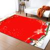 Christmas Living Room Carpet Bedroom Dining Room Floor Mat Doormat Pattern Can Be