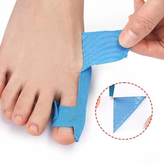 10/30/60Pcs Bunion Corrector Kinesiology Tape, Breathable Latex-Free Hallux Valgus Big Toe Support Tape, Foot Pain Relief Athletic Tape for Men