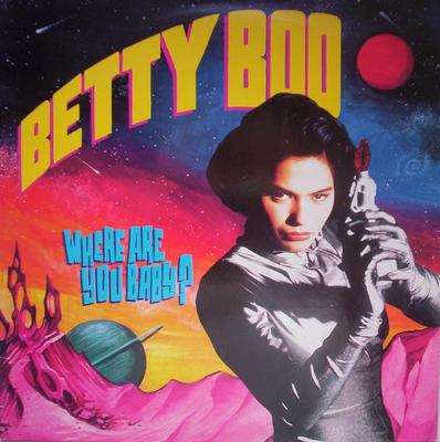 12-Zoll Schallplatte BETTY BOO - Wo bist du, Baby? LEFT43T Rhythm King 1990 UK Dance & Electronica Gebraucht