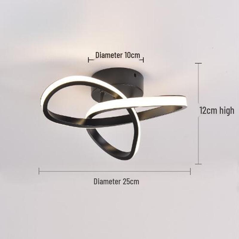Modern Minimalist LED Ceiling Light for Hallway, Entrance, or Balcony