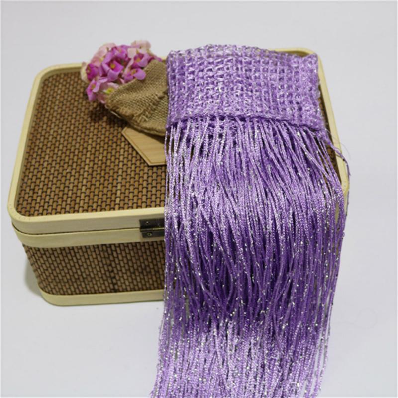 Glitter Door String Curtain Silver Ribbon Shiny Tassel Flash Line Curtain Valance for Window Room Home Decoration
