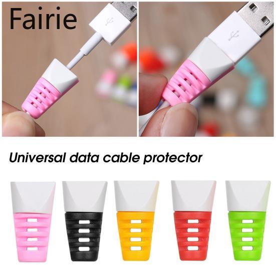 2Pcs/10Pcs Cable Protector Universal Anti-break PVC Phone Charger Charging Cord Phone Accessories Fairie