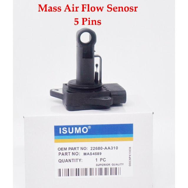 MAS4553 Mass Air Flow Sensor Fits:Mazda 3 CX-7 Subaru BAJA FORESTER IMPREZA