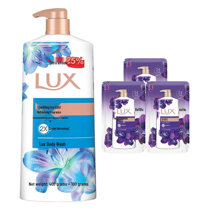 

Lux Sparkling Ice Cool Shower Gel Value Pack