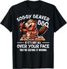 Soggy Beaver Bbq Si No Está Todo En Tu Cara Camiseta Beaver para Hombre