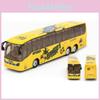 Exquisite 150 Diecast Metal Alloy Bus Toy For Kids With Openable Doors Music Light