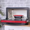 Fuji Boeki Microwave Cooker, 22.7cm W x 12.5cm D x 7.4cm H, Red/Black, Stir-fry, Bake, Boil, Steam, Cook, and Warm, 5044