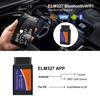 Herramientas de Diagnóstico para Apple Android Windows V2.1 ELM327 OBD2 Bluetooth Detector de Coche Herramienta de Diagnóstico Herramienta de Escaneo Automático de Fallos