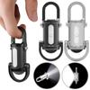 COB LED Outdoor Mini Flashlight 1200LM Hanging Flashlight Keyring Power Display Camping Pocket Lamp for Camping Fishing Walking