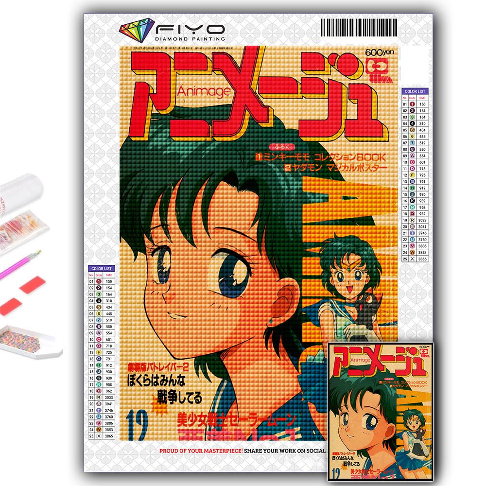 Diamond Embroidery Sailor Moon 5D DIY Diamond Painting Cross Stitch Rhinestone