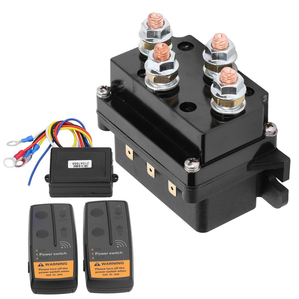 DC500A 12V Wireless Winch Remote Control Kit Winch Solenoid Relay for 8000lbs?12000lbs ATV UTV