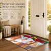 Anime K-King Of The H-Hill Floor Mat Cozy Minimalist Flannel Area Rug Anti-Slip Washable Bedroom Living Room Decor