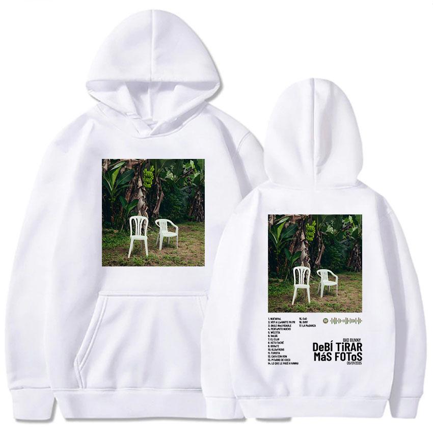 Women Clothes Bad Bunny DTMF Debí Tirar Más Fotos Hoodies 2025 Album Printing Sweatshirts Winter Casual Sudaderas Para Mujer