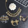 Ethnic Tribal Coin Tassels Anklet Chain for Women Foot Chain with Adjustable Length Accessories for Beach and Dance